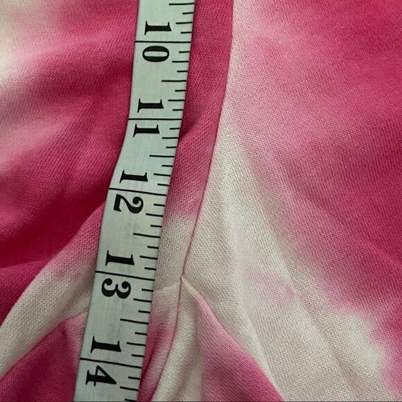 MELLODAY  Size XL Allover Tie Dye Women’s Print Shorts Size 1X Hot Pink - Picture 9 of 15